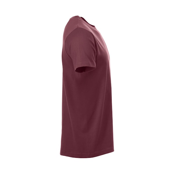 Clique Herr Nya Klassiska T-Shirt S Burgundy Burgundy S