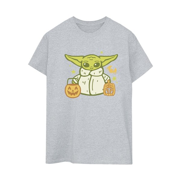 Star Wars: The Mandalorian Dam/Dam Trick Or Treat Boyfriend Sports Grey XXL
