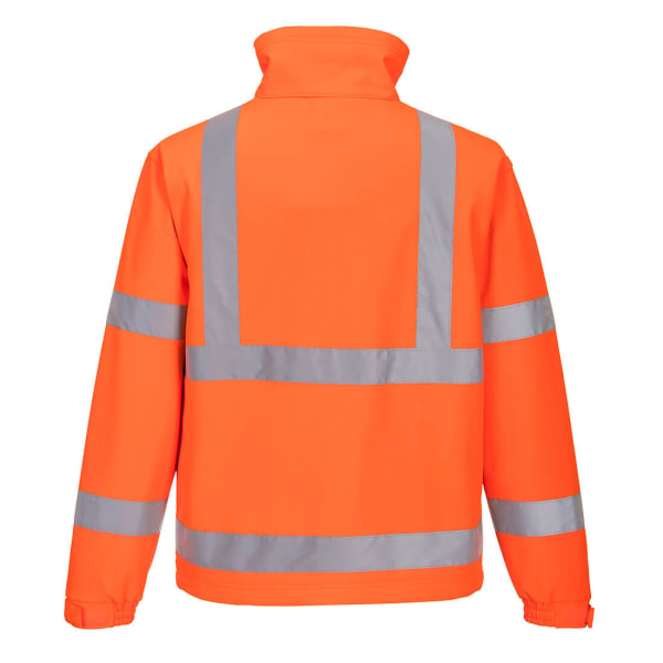 Portwest Classic High-Vis Soft Shell-jacka för män, M, orange Orange M