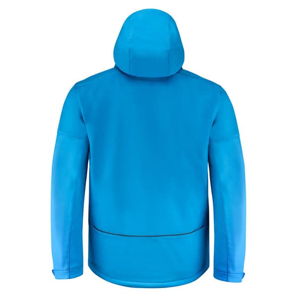 Printer Herr Overlanding Soft Shell Jacka XL Ocean Blue Ocean Blue XL