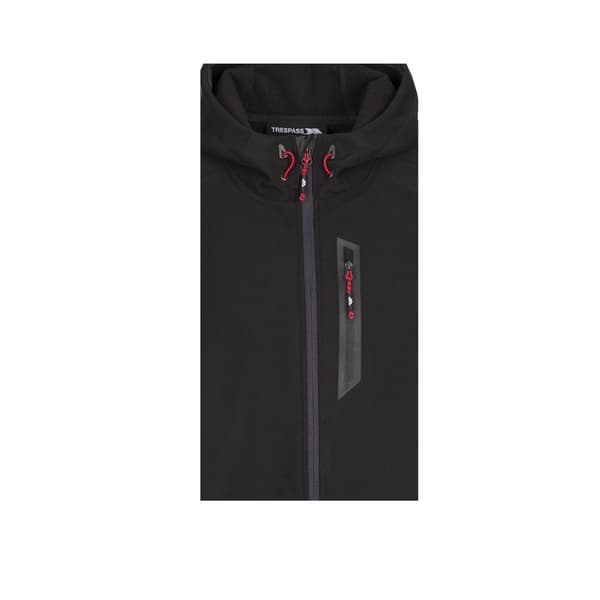 Trespass Marlon Softshelljacka för män XL Svart Black XL