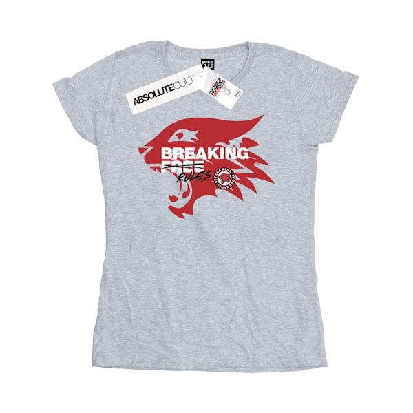 Disney Womens/Ladies High School Musical The Musical Breaking R Sports Grey XXL