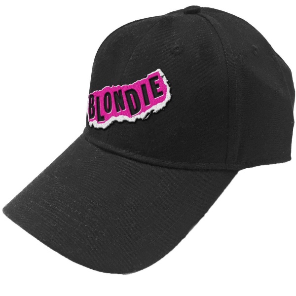 Blondie Unisex Adult Punk Logo Baseball Cap One Size Svart/Rosa Black/Pink One Size