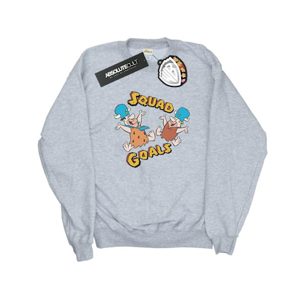 The Flintstones Dam/Damer Squad Goals Sweatshirt S Heather Heather Grey S