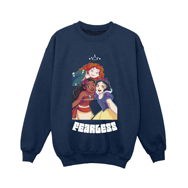 Disney Boys Princess Fearless Sweatshirt 3-4 år Marinblå Navy Blue 3-4 Years