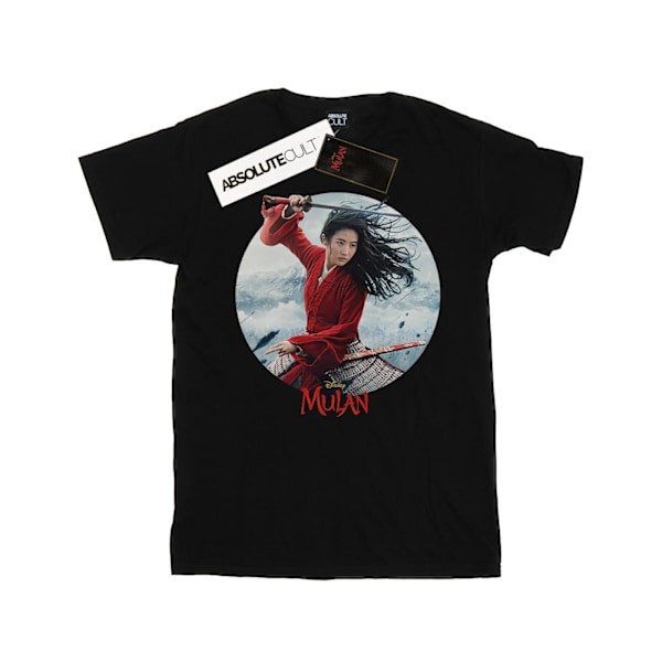 Disney Herr Mulan Film Svärd Affisch T-shirt XL Svart Black XL