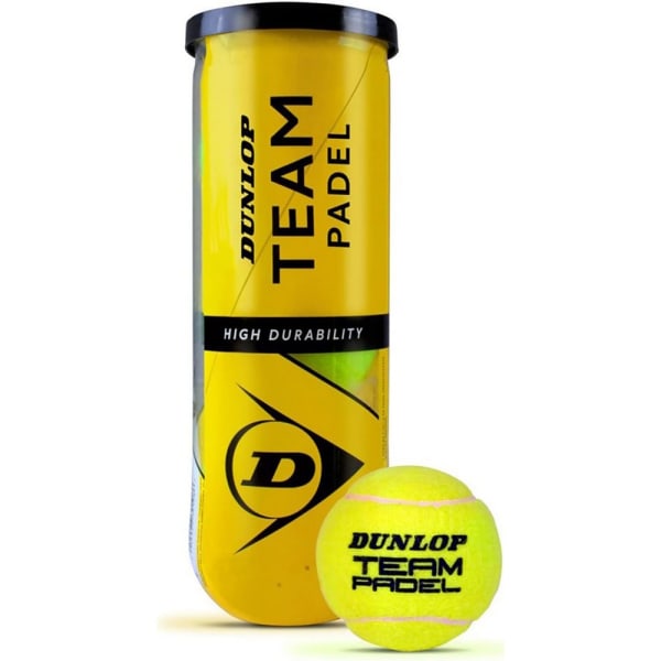 Dunlop-Slazenger Team Padel Tennisbollar (3-pack) One Size G Green One Size