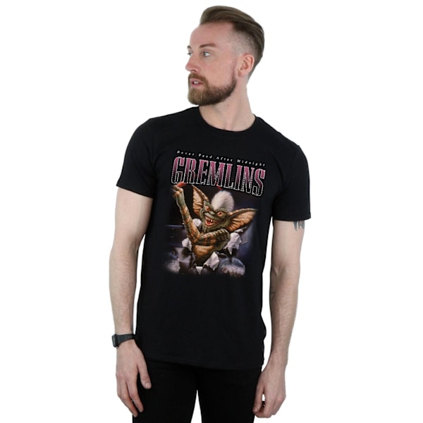Gremlins Herr Spike Montage T-shirt L Svart Black L