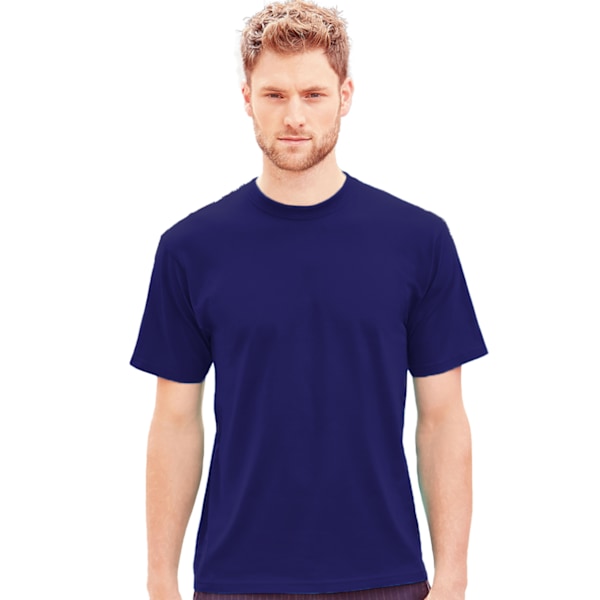 Jerzees Colours Classic T-shirt för män, kortärmad, XL, lila Purple XL