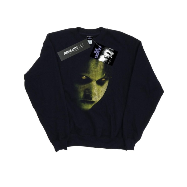 The Exorcist Damkläder/Dam Regan Ansikte Sweatshirt XXL Svart Black XXL