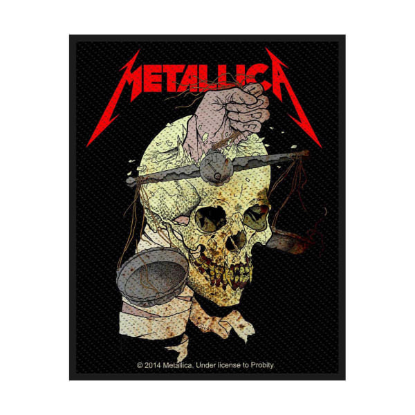 Metallica Harvester Of Sorrow Standard Patch One Size Black/Yel Black/Yellow/Red One Size