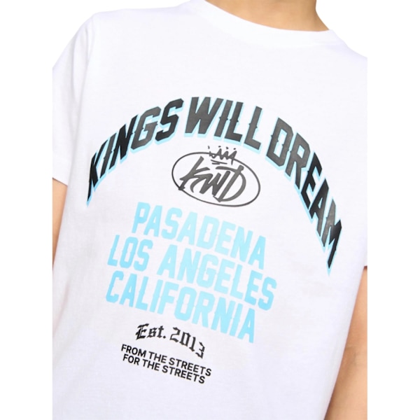 Kings Will Dream Boys Pasadena T-Shirt L Vit White L