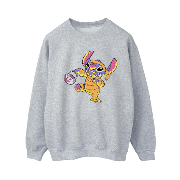 Lilo & Stitch Dam/Kvinna Trick Or Treat Tröja 5XL Sport Sports Grey 5XL