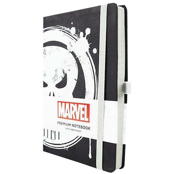 The Punisher Premium A5 Notebook One Size Svart/Vit/Röd Black/White/Red One Size