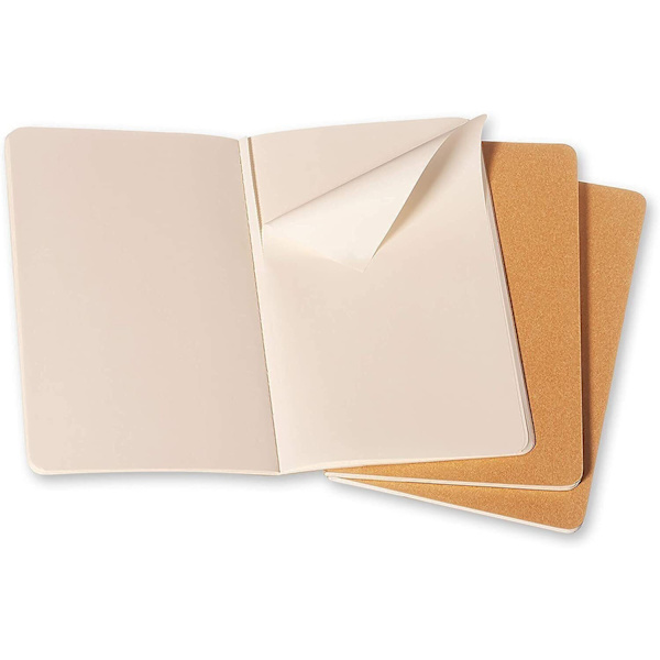 Moleskine Cahier Plain Journal One Size Kraft Brown Kraft Brown One Size