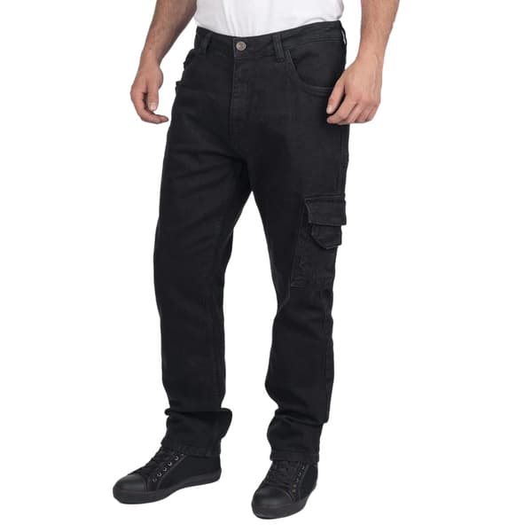 Lee Cooper Denim Stretch Jeans för Herr 32R Svart Black 32R