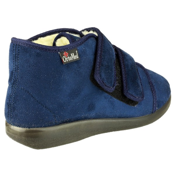 GBS Med Torbay Unisex Extra Wide Fit Slipper 40 EUR Marinblå Navy 40 EUR