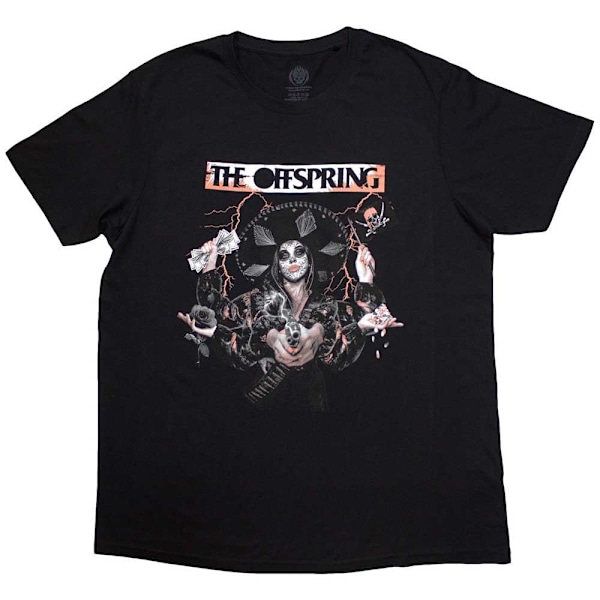 The Offspring Unisex Vuxen Gun Girl T-shirt S Svart Black S