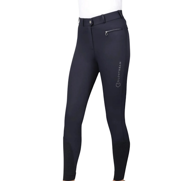 Coldstream Dam/Dam Eckford Crystal Breeches 10 UK Marinblå Navy 10 UK