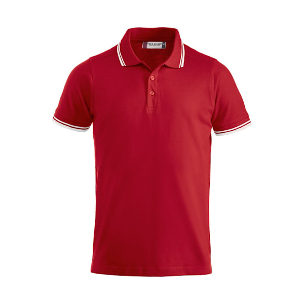 Clique Unisex Amarillo Poloskjorta XS Röd Red XS