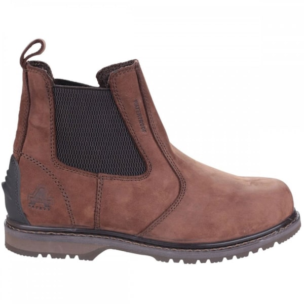 Amblers Herr AS148 Sperrin Påtagningssäkerhetshandlarstövlar 12 UK Br Brown 12 UK