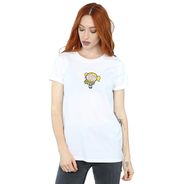 The Powerpuff Girls Dam/Damer Bomull Boyfriend T-Shirt S Vit White S