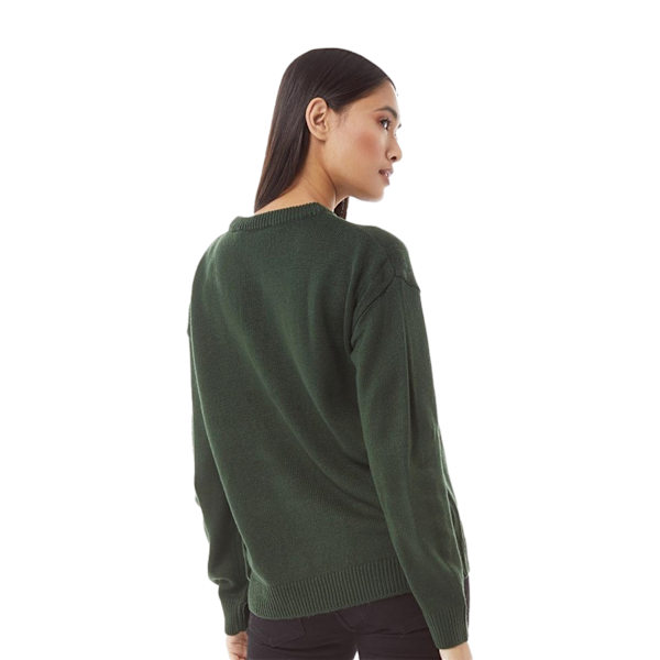 Brave Soul Dam Julhundtröja XS Mörkgrön Deep Green XS