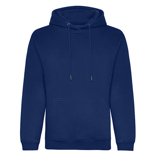 Awdis Herr Organic Hoodie XS Indigo Blå Indigo Blue XS