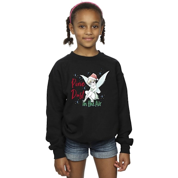 Disney Girls Tinker Bell Pixie Dust Sweatshirt 5-6 år Svart Black 5-6 Years