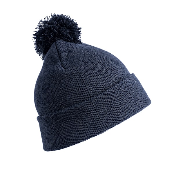 Result Core Pom Pom Beanie One Size Navy Navy One Size