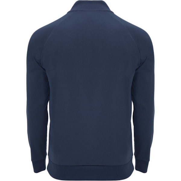 Roly Unisex Epiro Quarter Zip Långärmad Sweatshirt XXL Navy Blue XXL