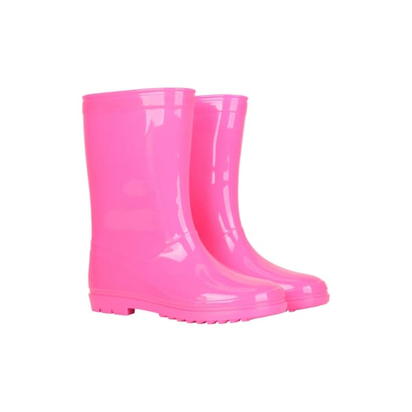 Mountain Warehouse Barn/Barn Plain Gummistövlar 2 UK B Bright Pink 2 UK