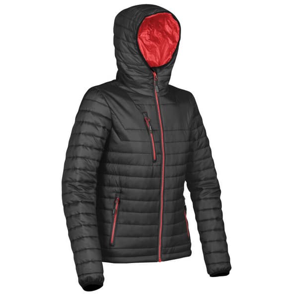 Stormtech Womens/Ladies Gravity Thermal Jacket M Svart/True Red Black/True Red M