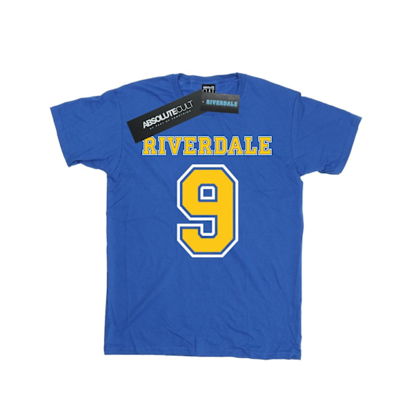 Riverdale Herr Nine Logo T-Shirt 5XL Royal Blue Royal Blue 5XL