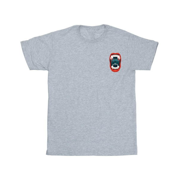 The Lost Boys Herr T-shirt med ficka med tänder L Sports Grey Sports Grey L