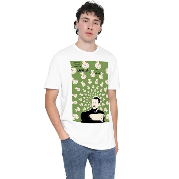Star Trek Herr The Next Generation Säsong 7 Avsnitt 11 T-Shirt White 3XL
