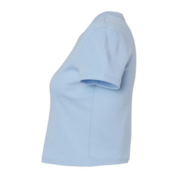 Bella + Canvas Dam/Dam Baby Micro-Rib T-shirt S Solid Bab Solid Baby Blue S