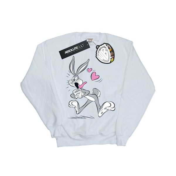 Looney Tunes Pojkar Bugs Bunny In Love Sweatshirt 7-8 År Vit White 7-8 Years
