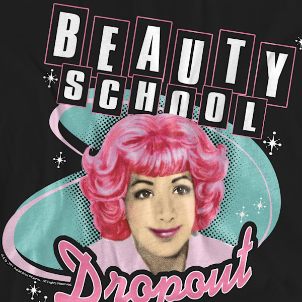Grease Unisex Vuxen Beauty School Dropout T-Shirt XL Svart Black XL