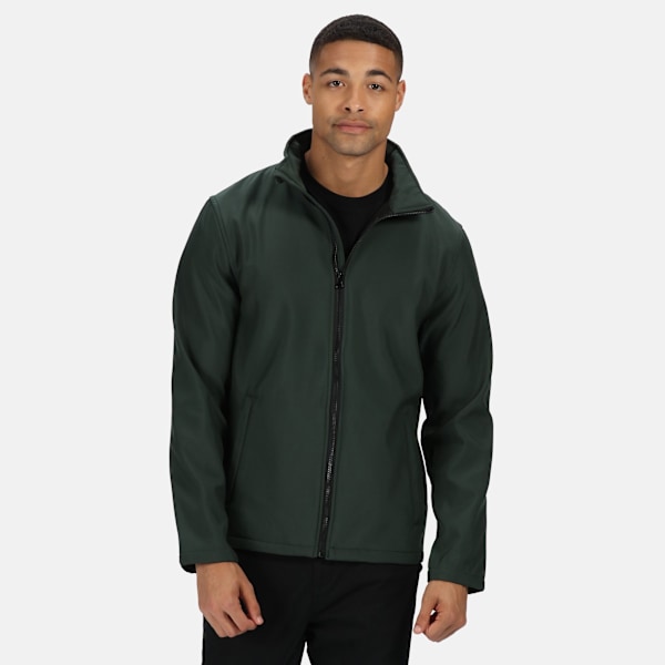 Regatta Standout Mens Ablaze Printable Softshell Jacket 3XL Dar Dark Spruce/Black 3XL