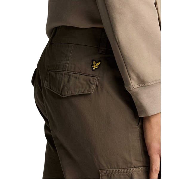 Lyle & Scott Herrbyxor Relaxed Fit Cargo 30R Khaki Ash Khaki Ash 30R