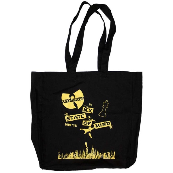 Wu-Tang Clan Tour ´23 NY State Of Mind Bomullsväska One Size Black/Yellow One Size
