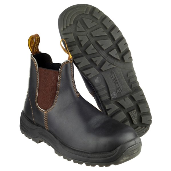 Blundstone 192 Herr Industri Säkerhetskänga 10 UK Brun Brown 10 UK