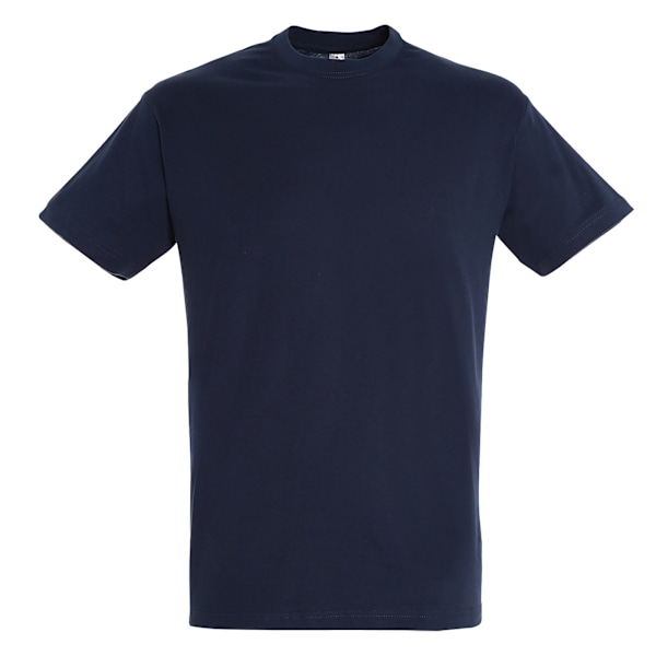 SOLS Regent Kortärmad T-shirt för män M Fransk Marinblå French Navy M