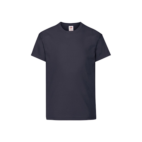 Fruit Of The Loom Barn/Barn Original T-Shirt 7-8 År Dee Deep Navy 7-8 Years