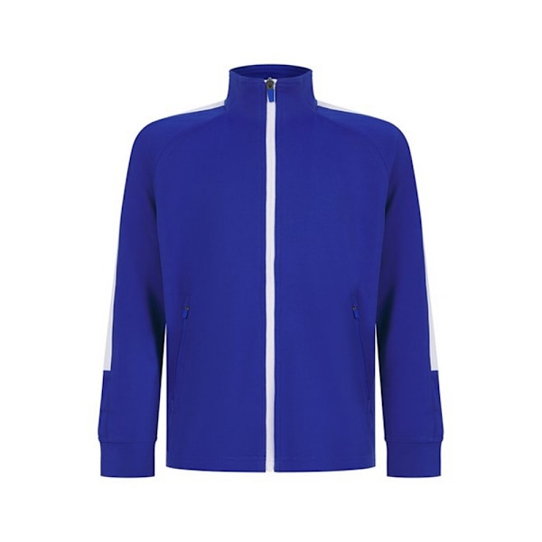 Finden & Hales Barn/Barnstickad Träningsjacka 3-4 År Royal Royal Blue/White 3-4 Years