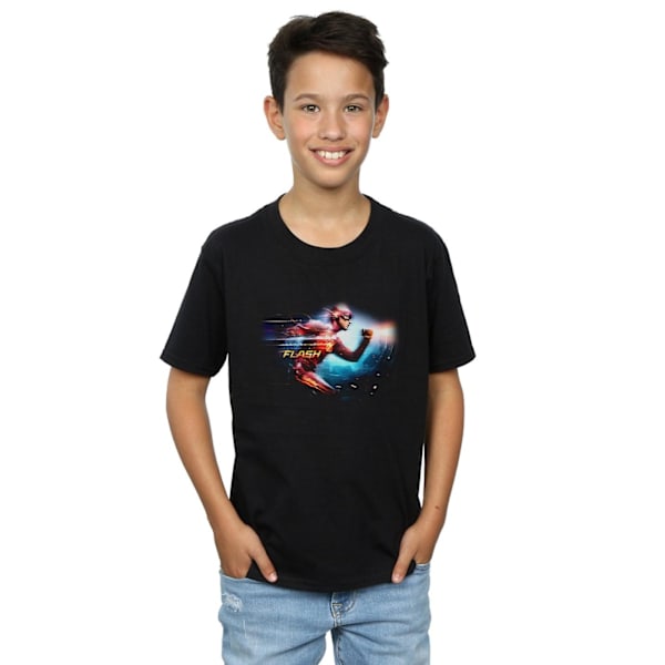 DC Comics Boys The Flash Sparks T-shirt 5-6 år Svart Black 5-6 Years