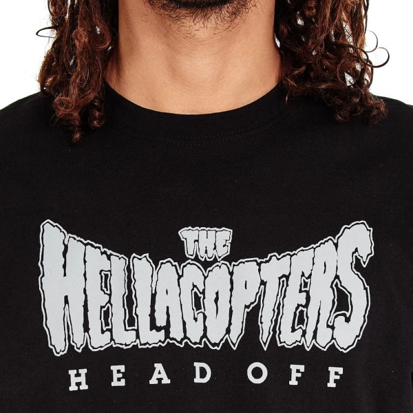 The Hellacopters Unisex Adult Head Off T-Shirt XXL Svart Black XXL