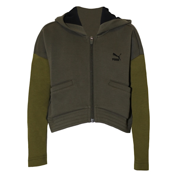Puma Evo Hoodie 140cm Olive Night för barn Olive Night 140cm