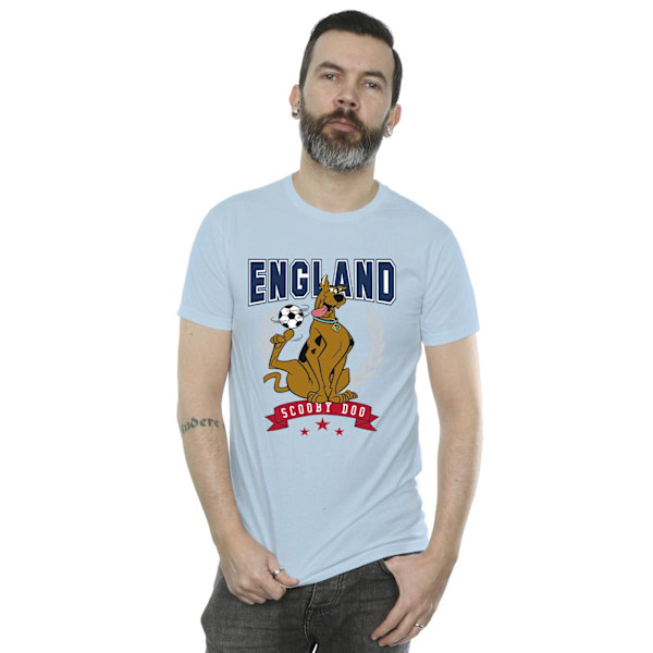 Scooby Doo Herr England Fotboll T-shirt S Baby Blue Baby Blue S